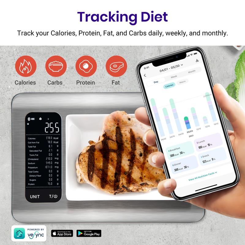 FitScale™ AI Smart Food Scale