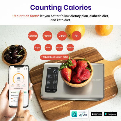 FitScale™ AI Smart Food Scale